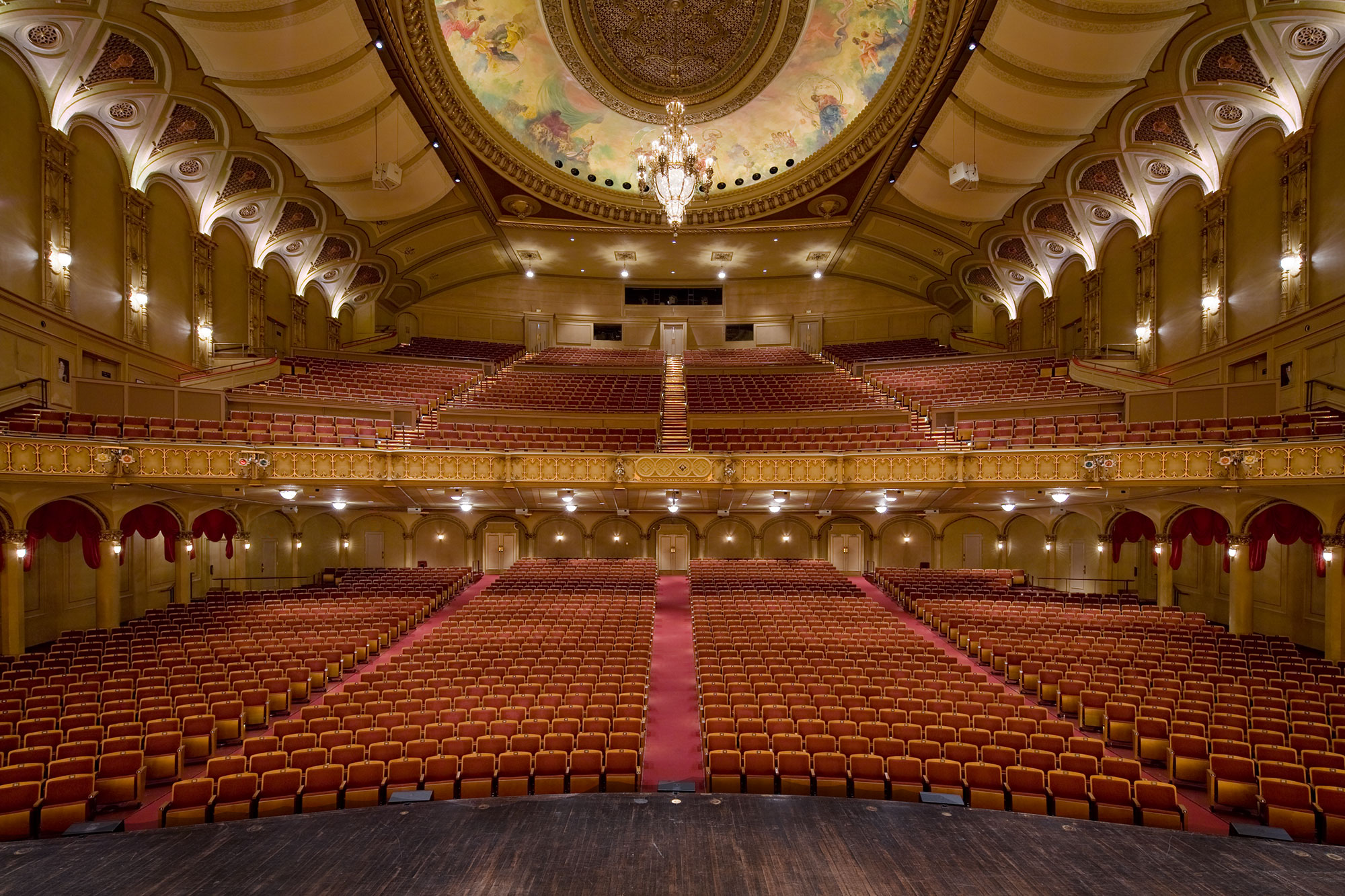 the orpheum proscenium architecture interiors vancouver opera seating chart